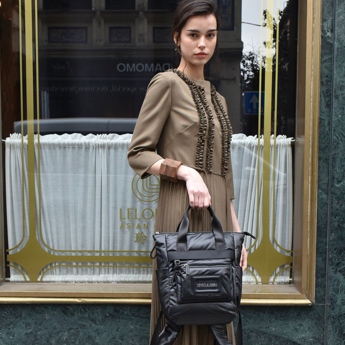 Mochila Devota & Lomba Sunrise Negro - KimondoShop