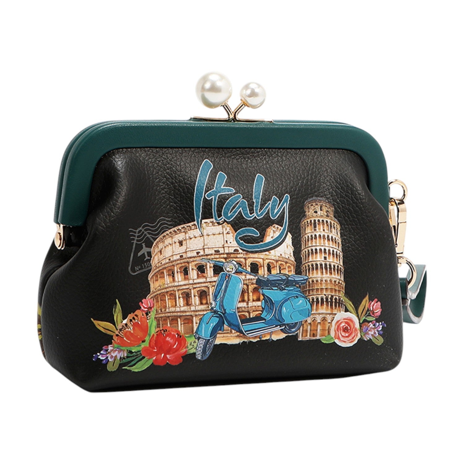 Monedero boquilla Nicole Lee Martha Travels Italy - KimondoShop