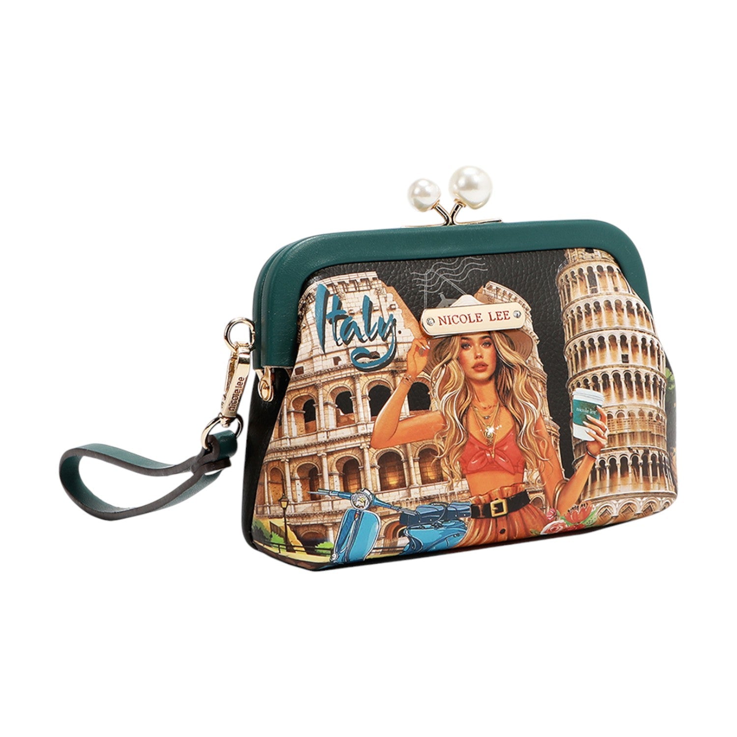 Monedero boquilla Nicole Lee Martha Travels Italy - KimondoShop