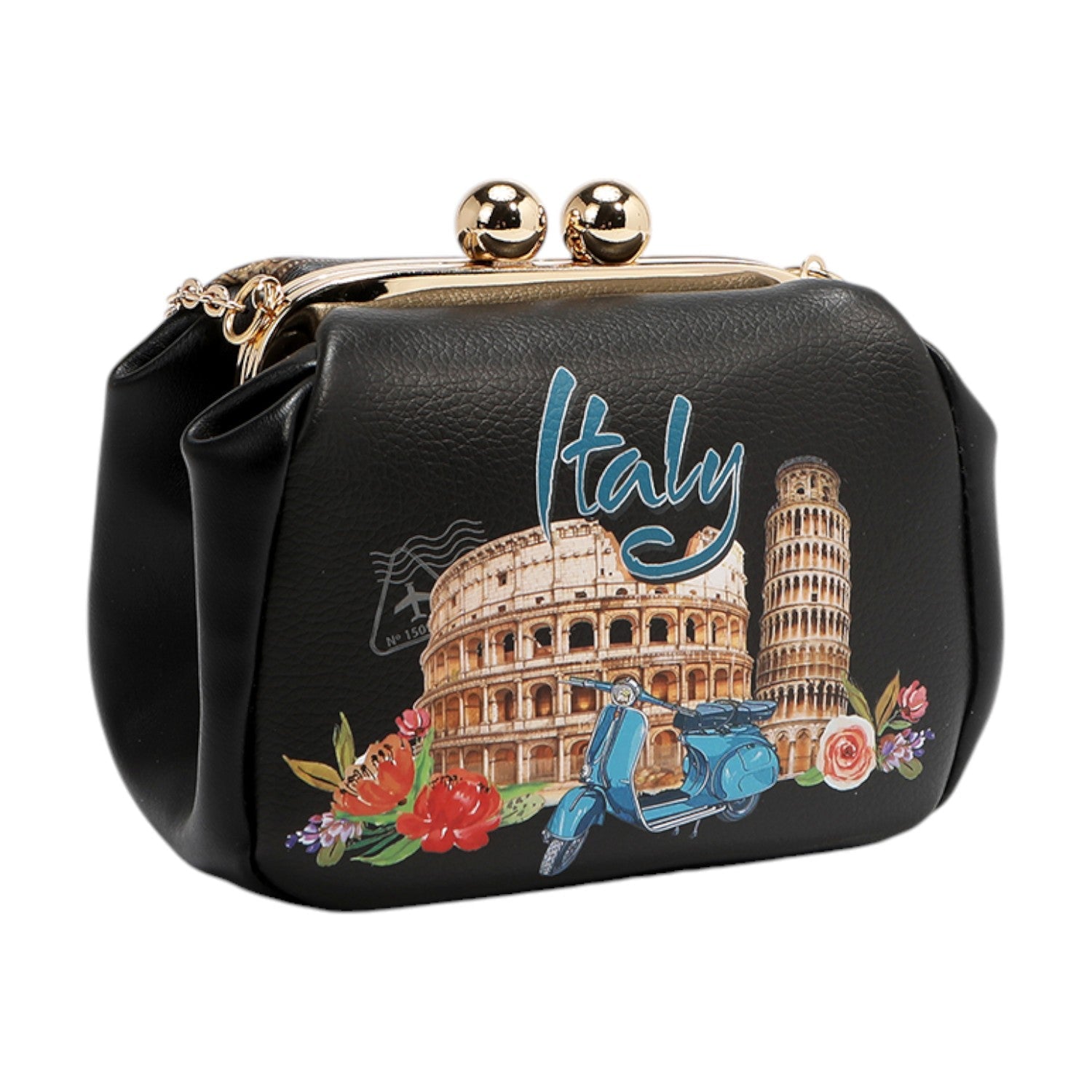 Monedero clutch Nicole Lee Martha Travels Italy - KimondoShop