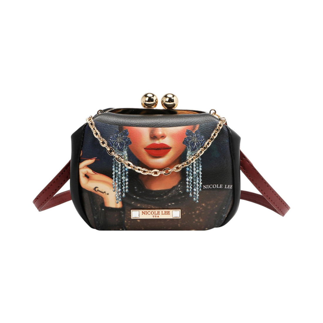 Monedero clutch Nicole Lee Samantha La Belleza - KimondoShop