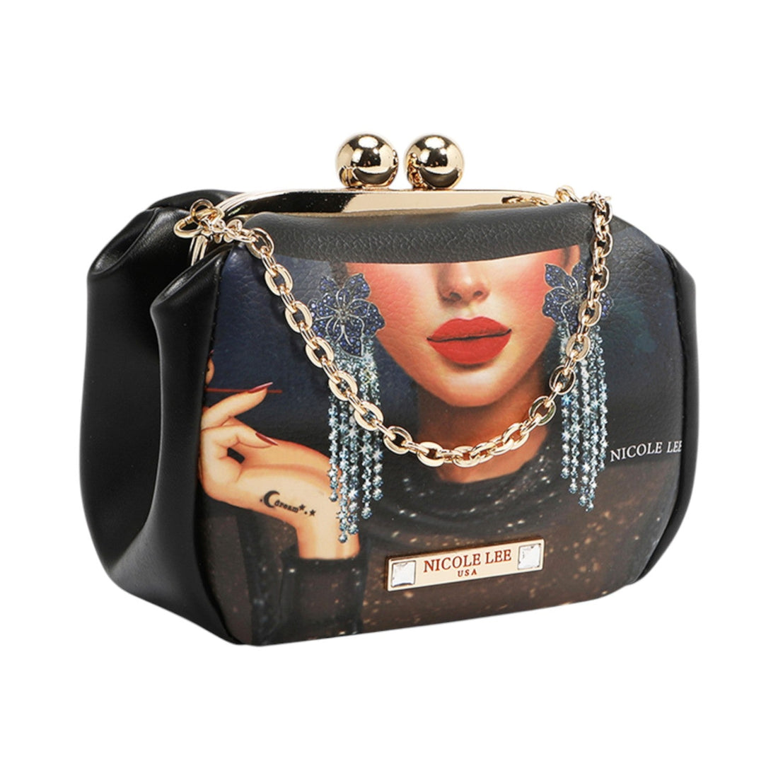 Monedero clutch Nicole Lee Samantha La Belleza - KimondoShop