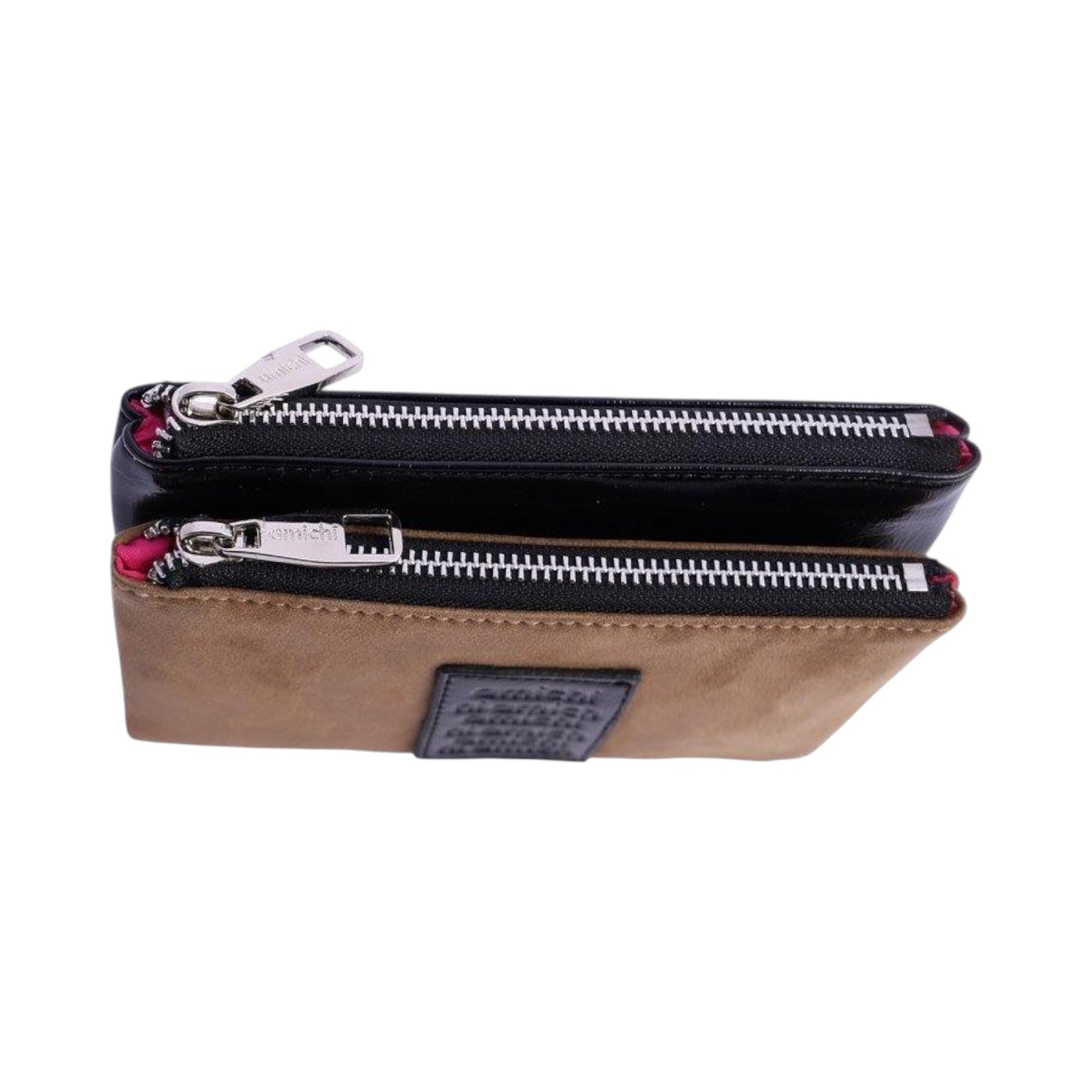 Monedero doble Amichi Aura Negro - KimondoShop