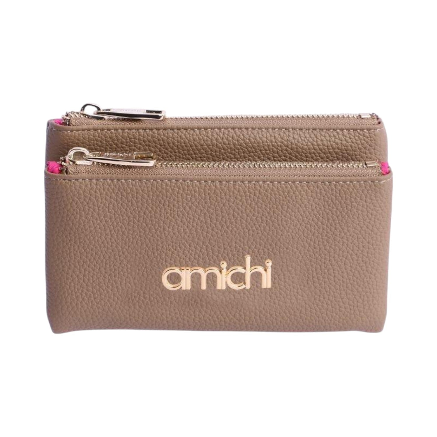 Monedero doble Amichi Calipso Moca - KimondoShop