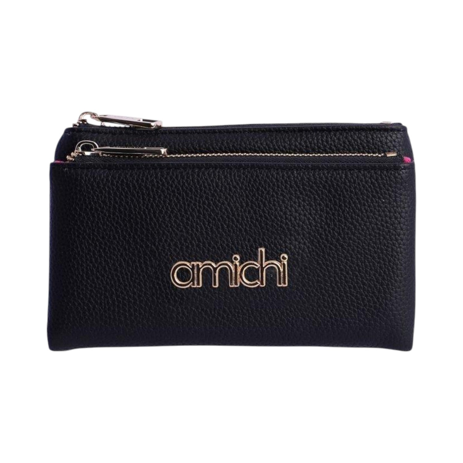Monedero doble Amichi Calipso Negro - KimondoShop