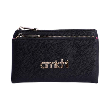 Monedero doble Amichi Calipso Negro - KimondoShop