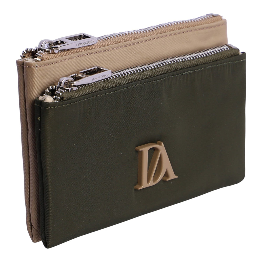 Monedero doble Don Algodon Esencia Infinita Kaki - KimondoShop