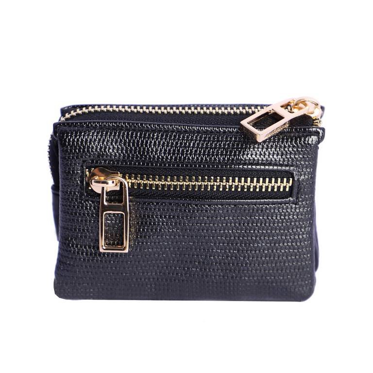 Monedero Don Algodon Metallic Negro - KimondoShop