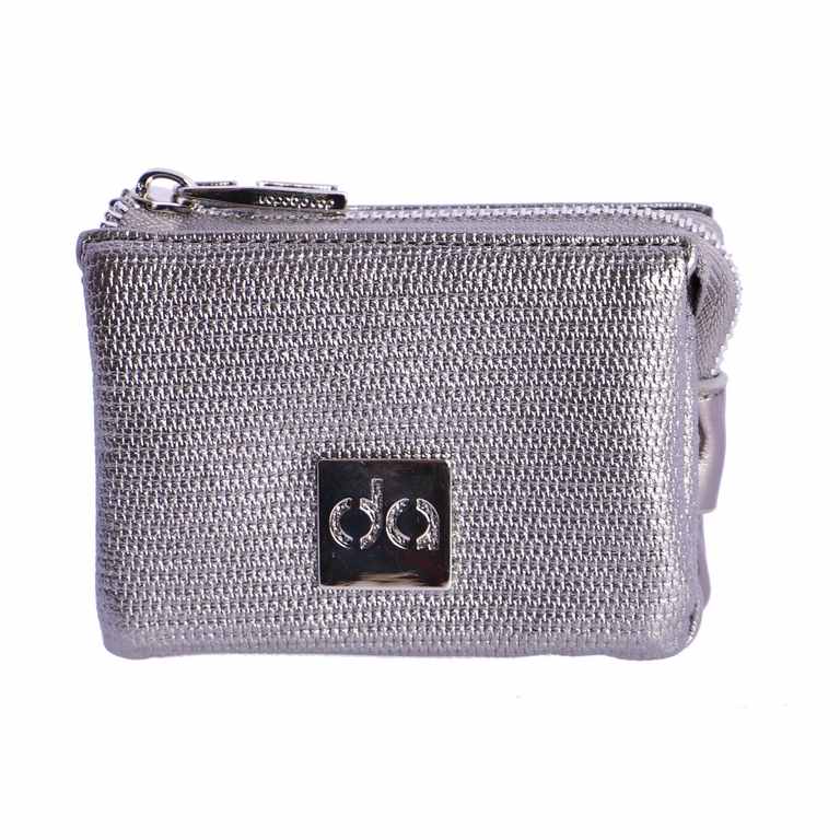 Monedero Don Algodon Metallic Plata - KimondoShop