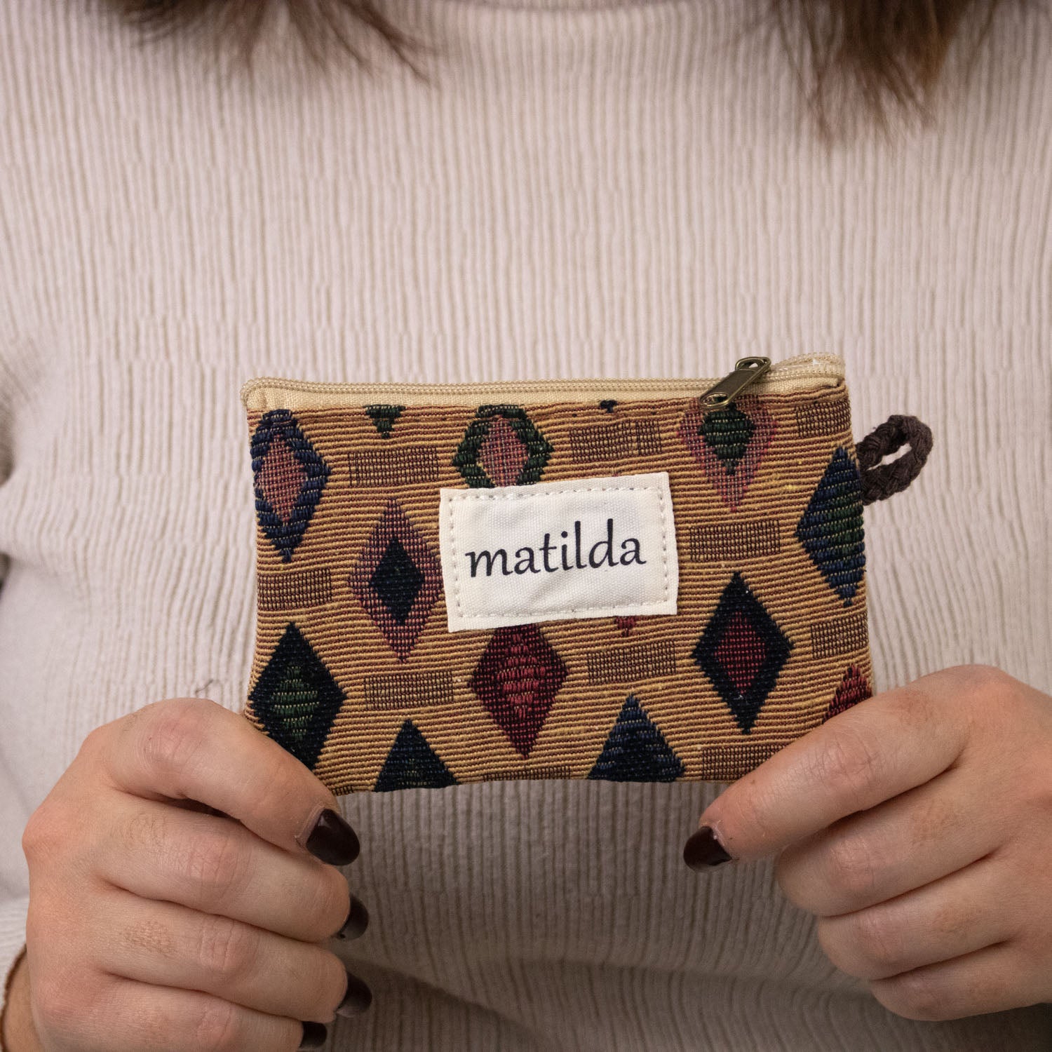 Monedero La Matilda Rombos pequeños - KimondoShop