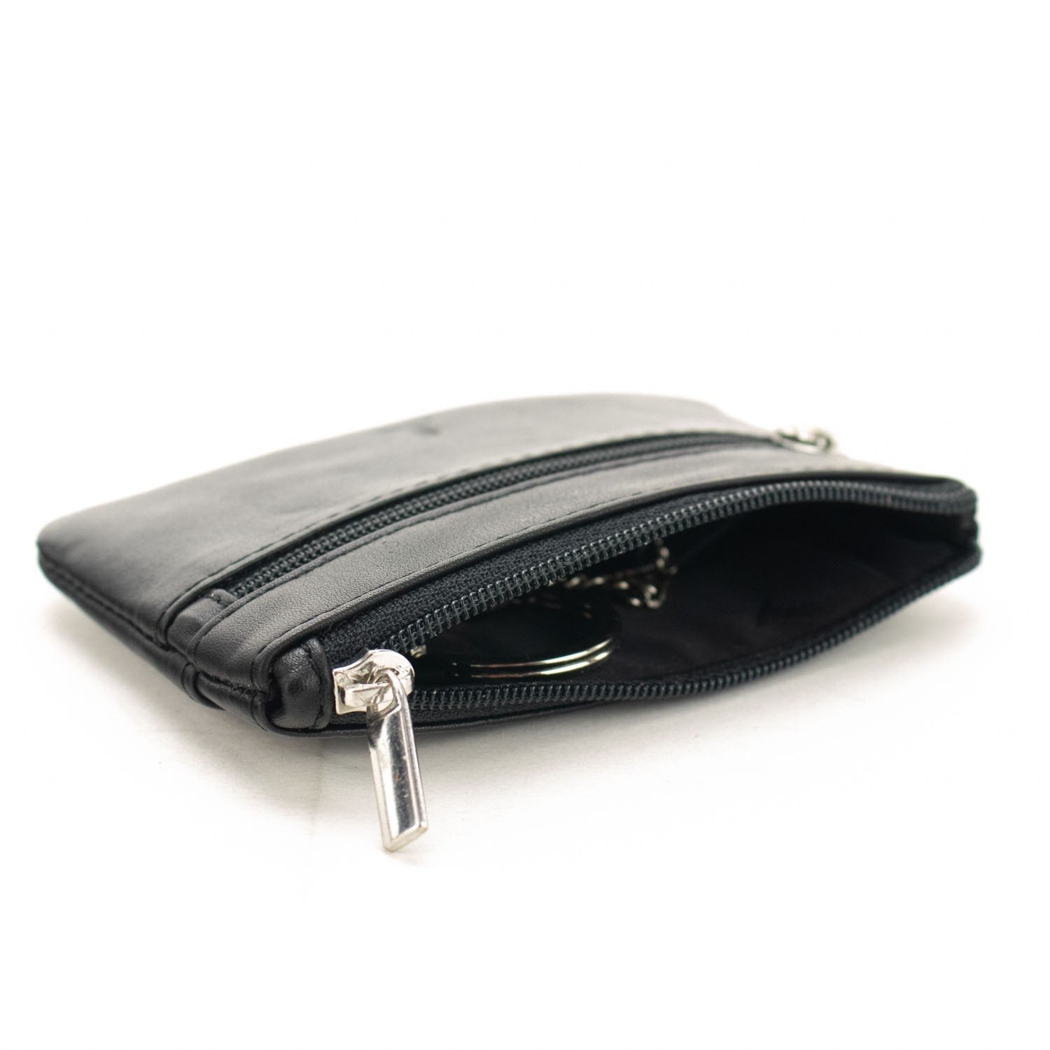 Monedero Piel Basics JL Piel Negro - KimondoShop