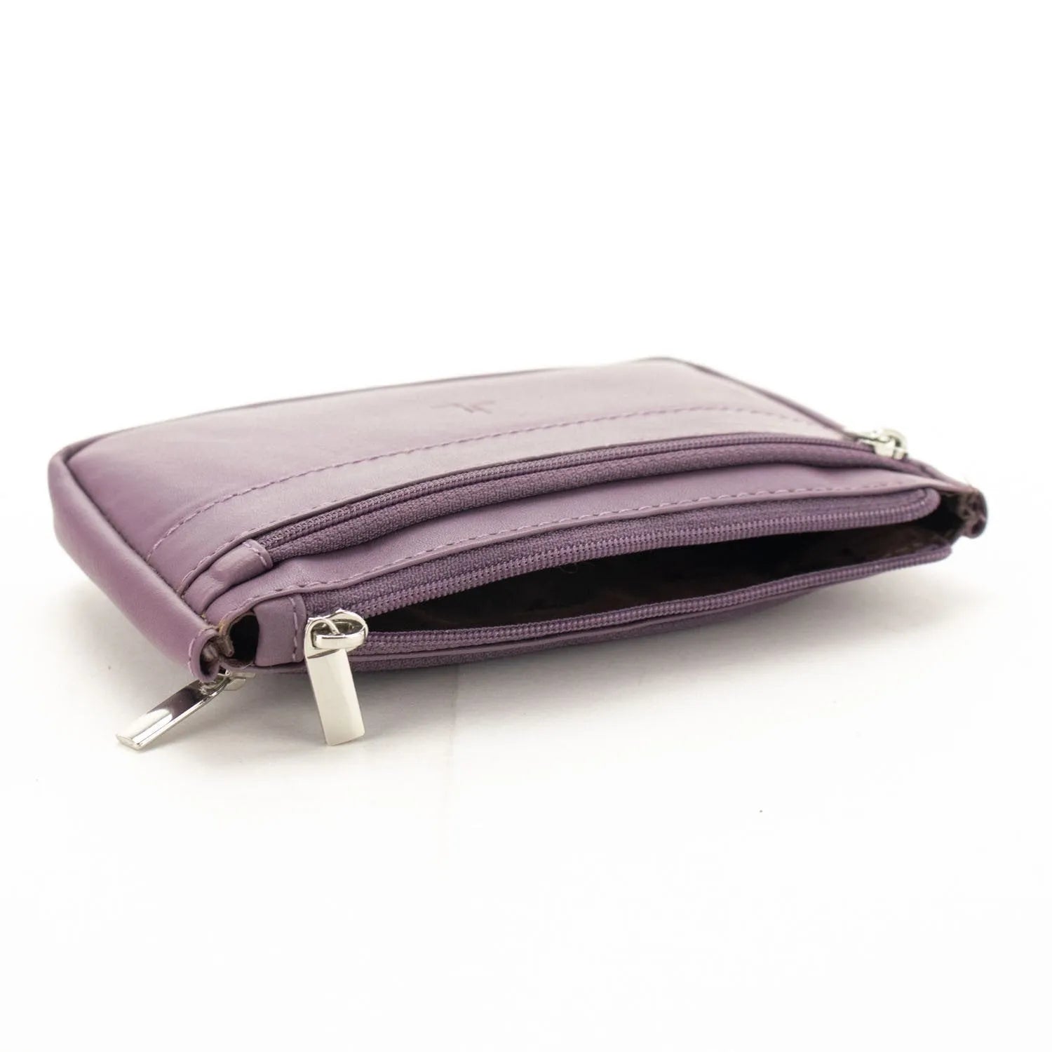 Monedero pitillera Piel Basics JL Piel Malva - KimondoShop