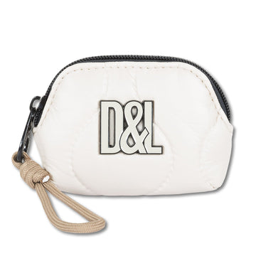 Monedero redondeado Devota & Lomba Lack Blanco - KimondoShop