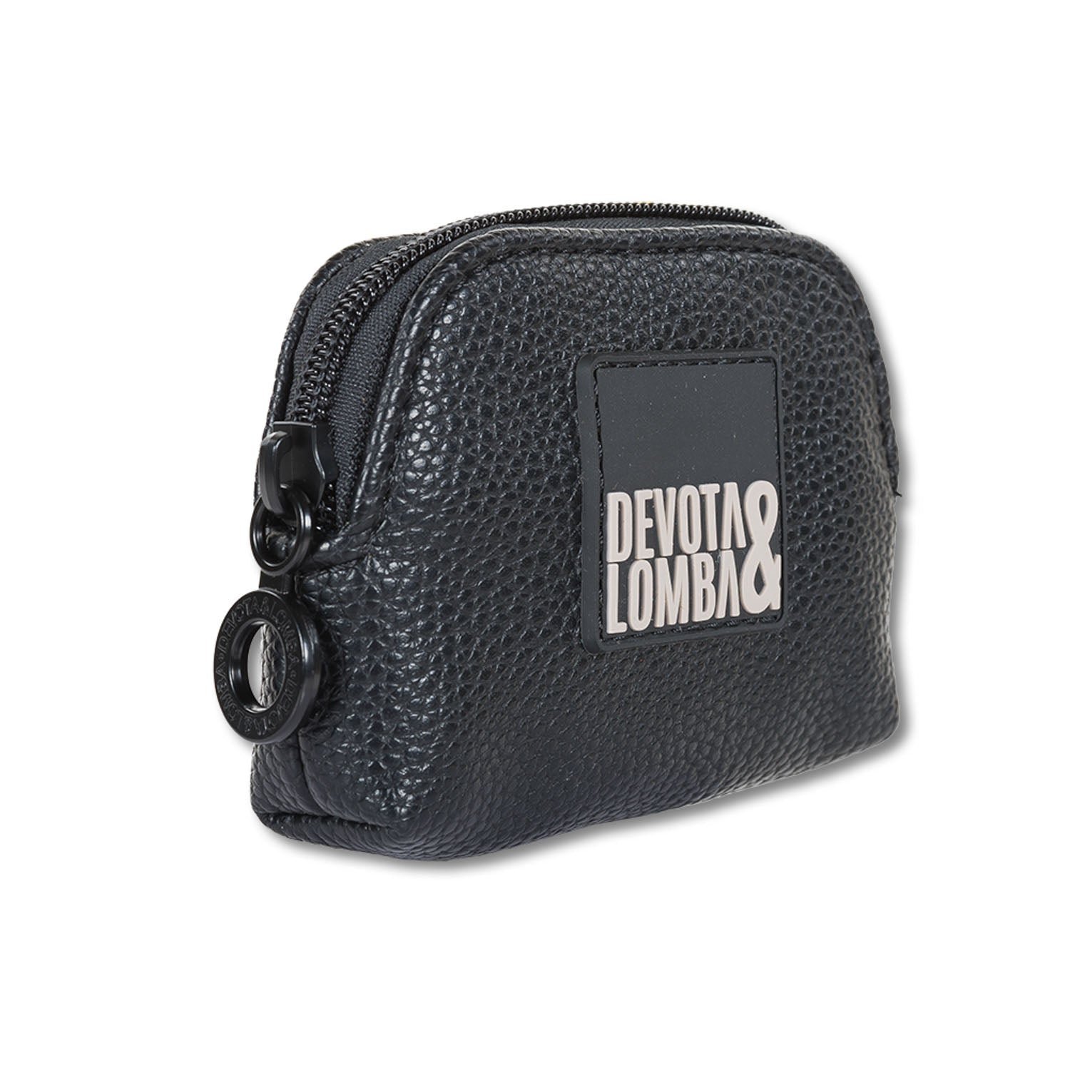 Monedero redondo Devota & Lomba Complex Negro - KimondoShop