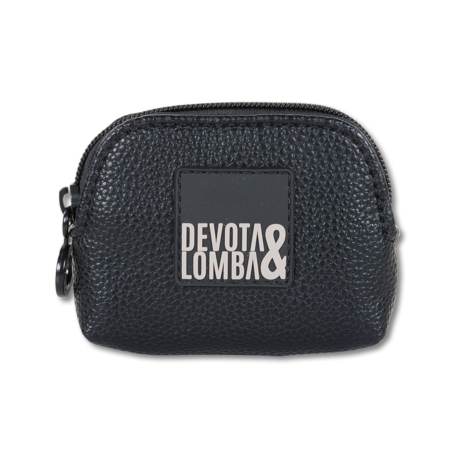 Monedero redondo Devota & Lomba Complex Negro - KimondoShop