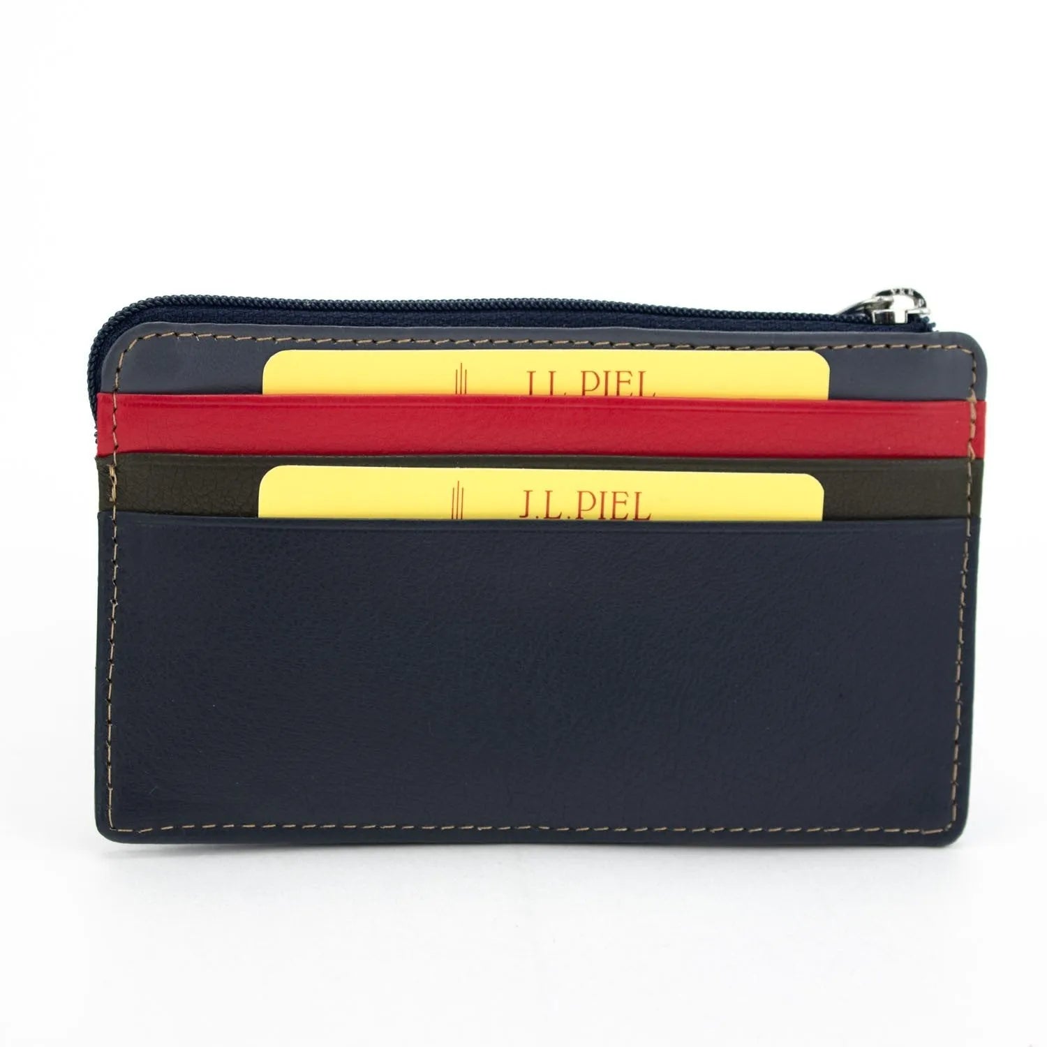 Monedero tarjetero Piel Basics JL Piel - KimondoShop