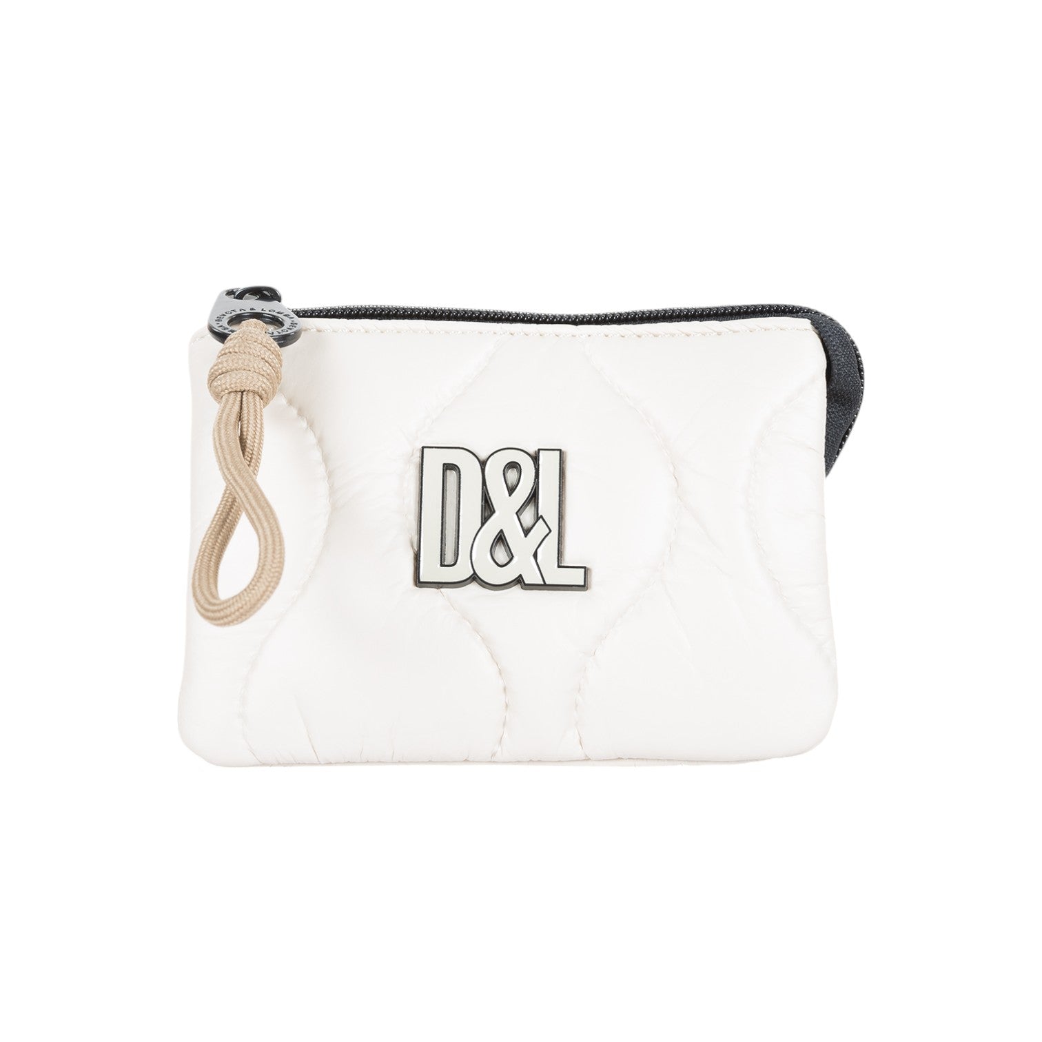 Monedero triple Devota & Lomba Lack Blanco - KimondoShop