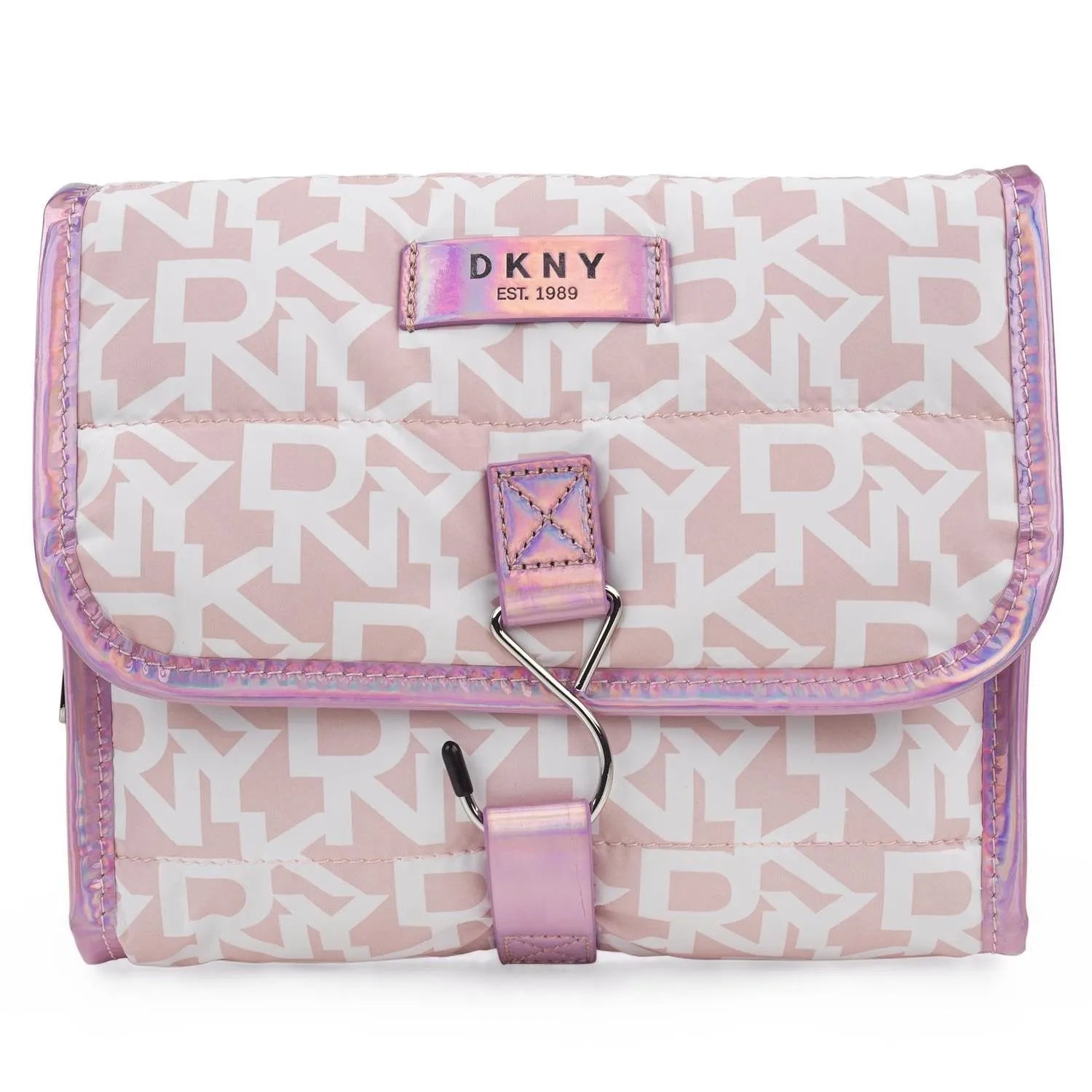 Neceser plegable con solapa 636 Signature Stripe DKNY - KimondoShop