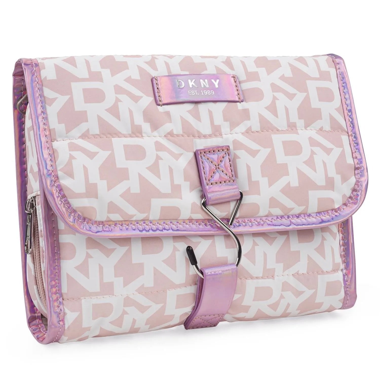 Neceser plegable con solapa 636 Signature Stripe DKNY - KimondoShop