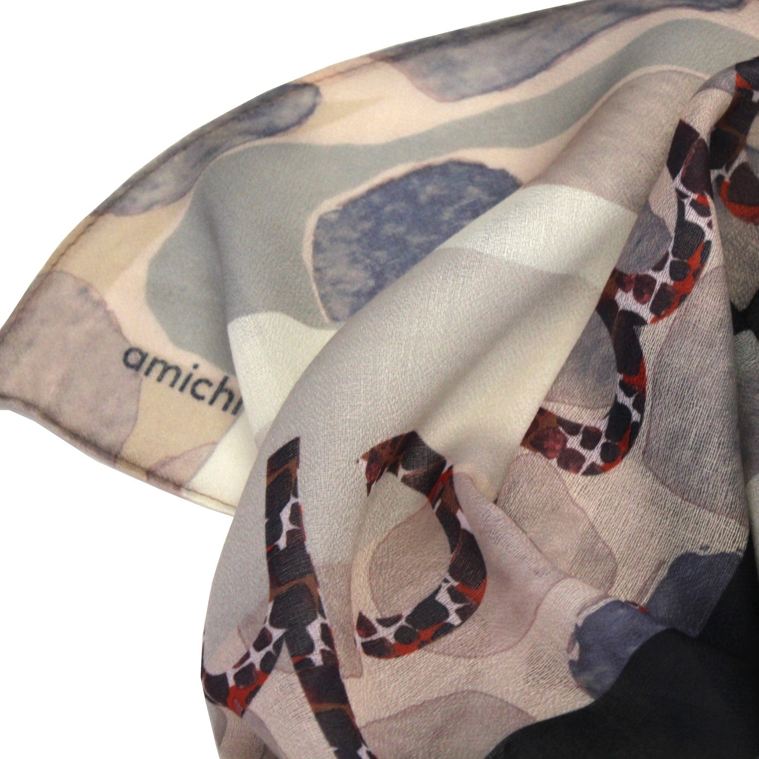Pañuelo Amichi Print formas - KimondoShop