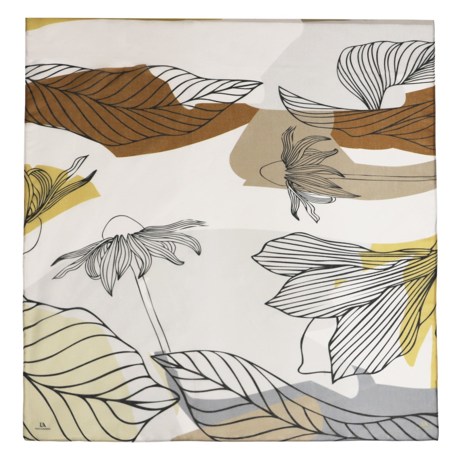 Pañuelo Don Algodon Hojas - KimondoShop