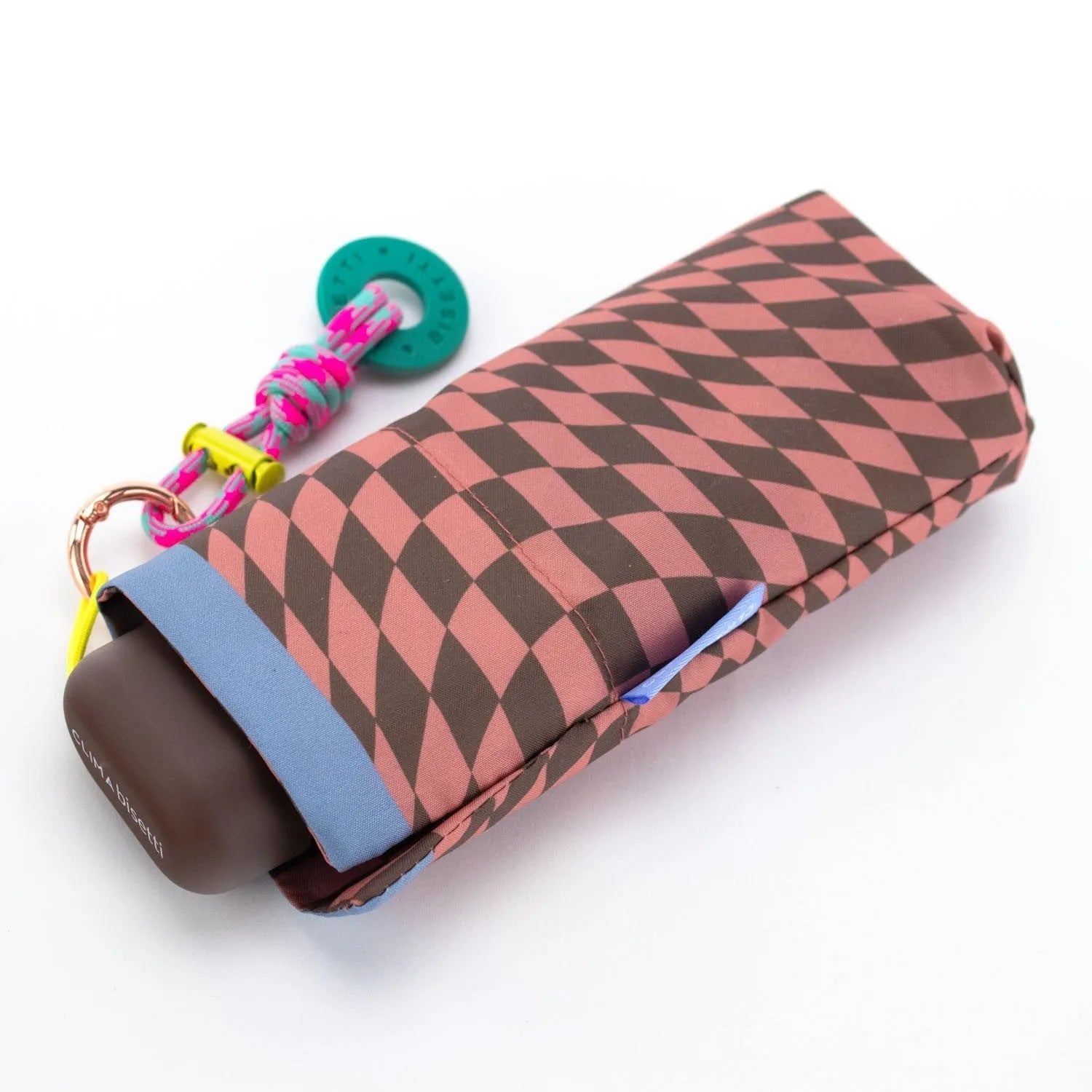 Paraguas mini Bisetti Checkered - KimondoShop