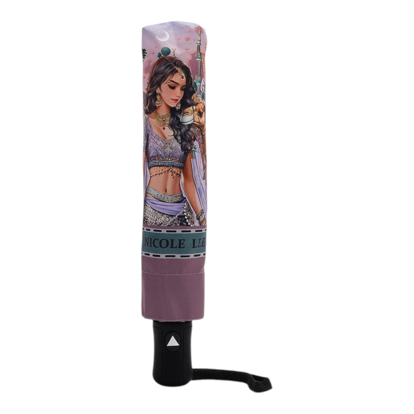 Paraguas plegable automático Nicole Lee Queen Cleopatra - KimondoShop