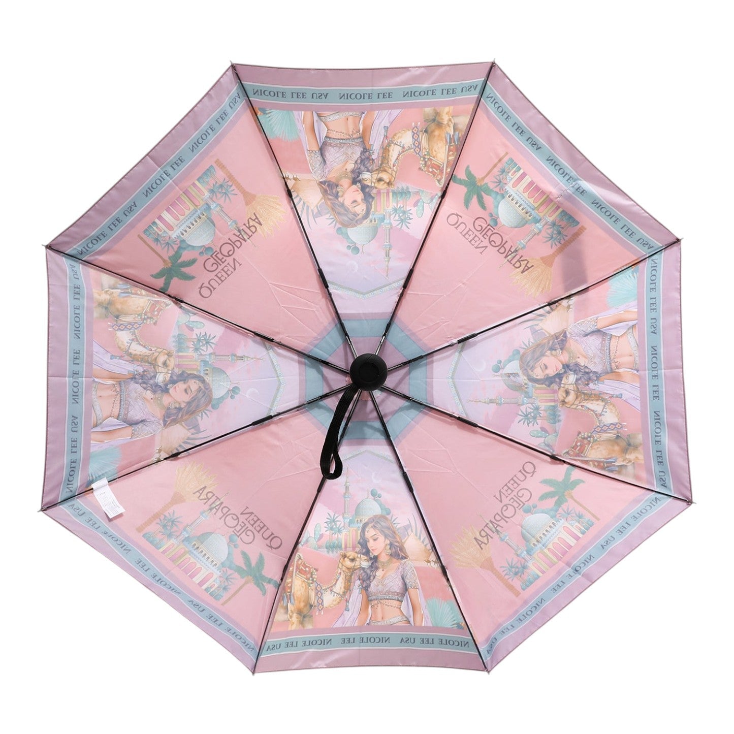 Paraguas plegable automático Nicole Lee Queen Cleopatra - KimondoShop