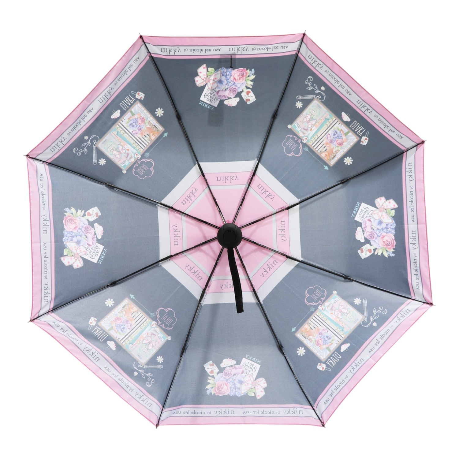 Paraguas plegable automático Nikky Nostalgia - KimondoShop