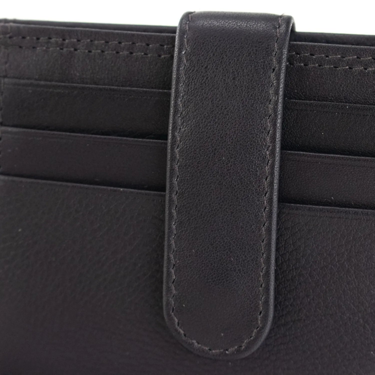 Tarjetero con broche MyWallets en piel Classic - KimondoShop