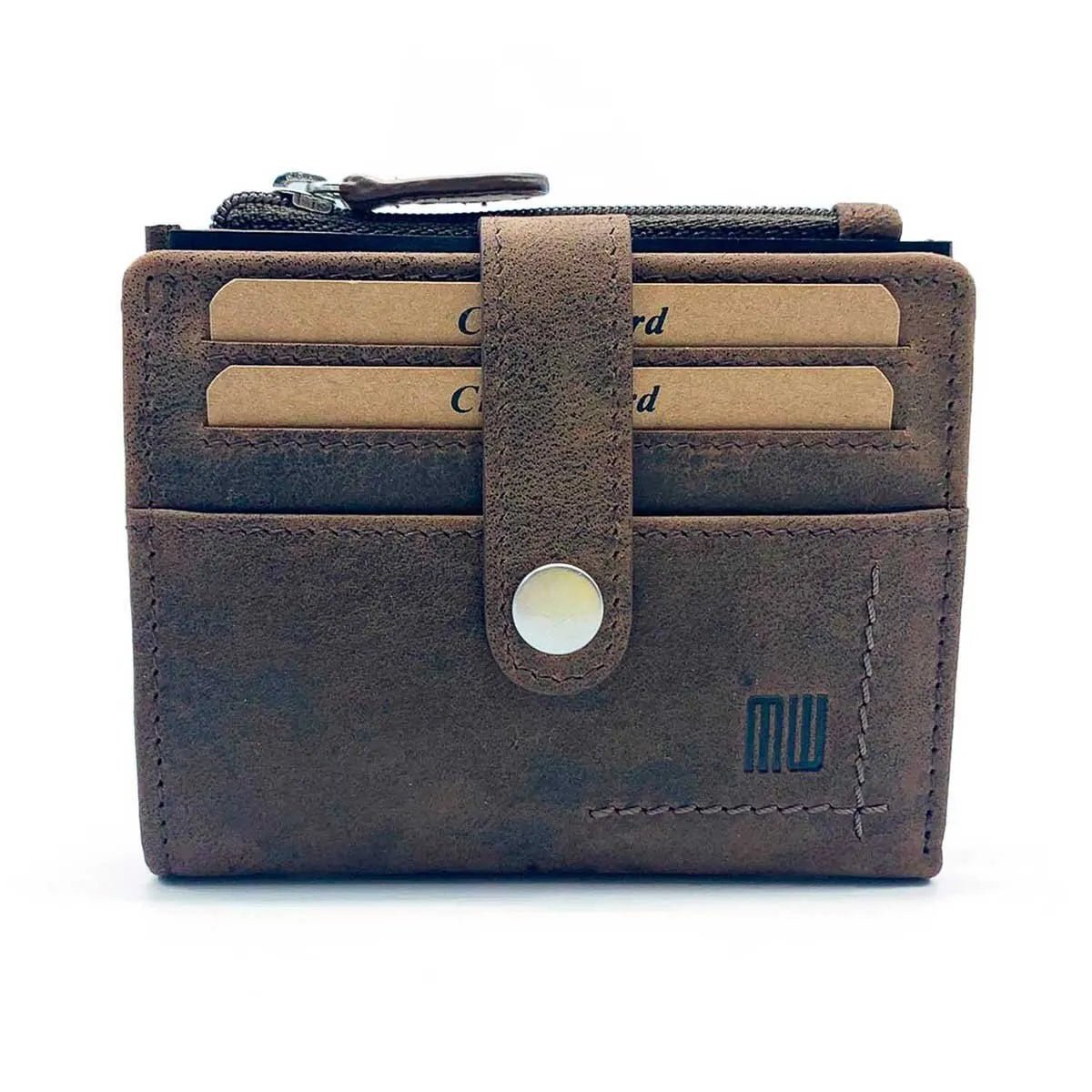 Tarjetero con broche MyWallets Rustic - KimondoShop