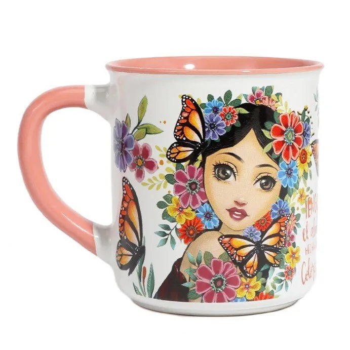 Taza cerámica Nicole Lee Alma de Colores - KimondoShop